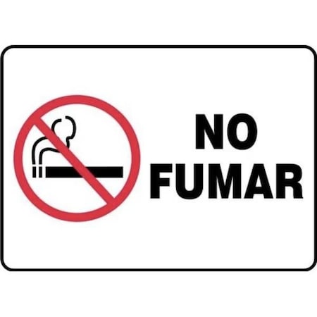 Accuform Safety Sign NO SMOKING 14 in x 20 in SHMSMK980VS